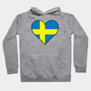 I Love Sweden Hoodie